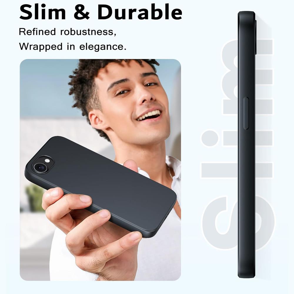 Classic TPU für Apple iPhone 16e in Schwarz
