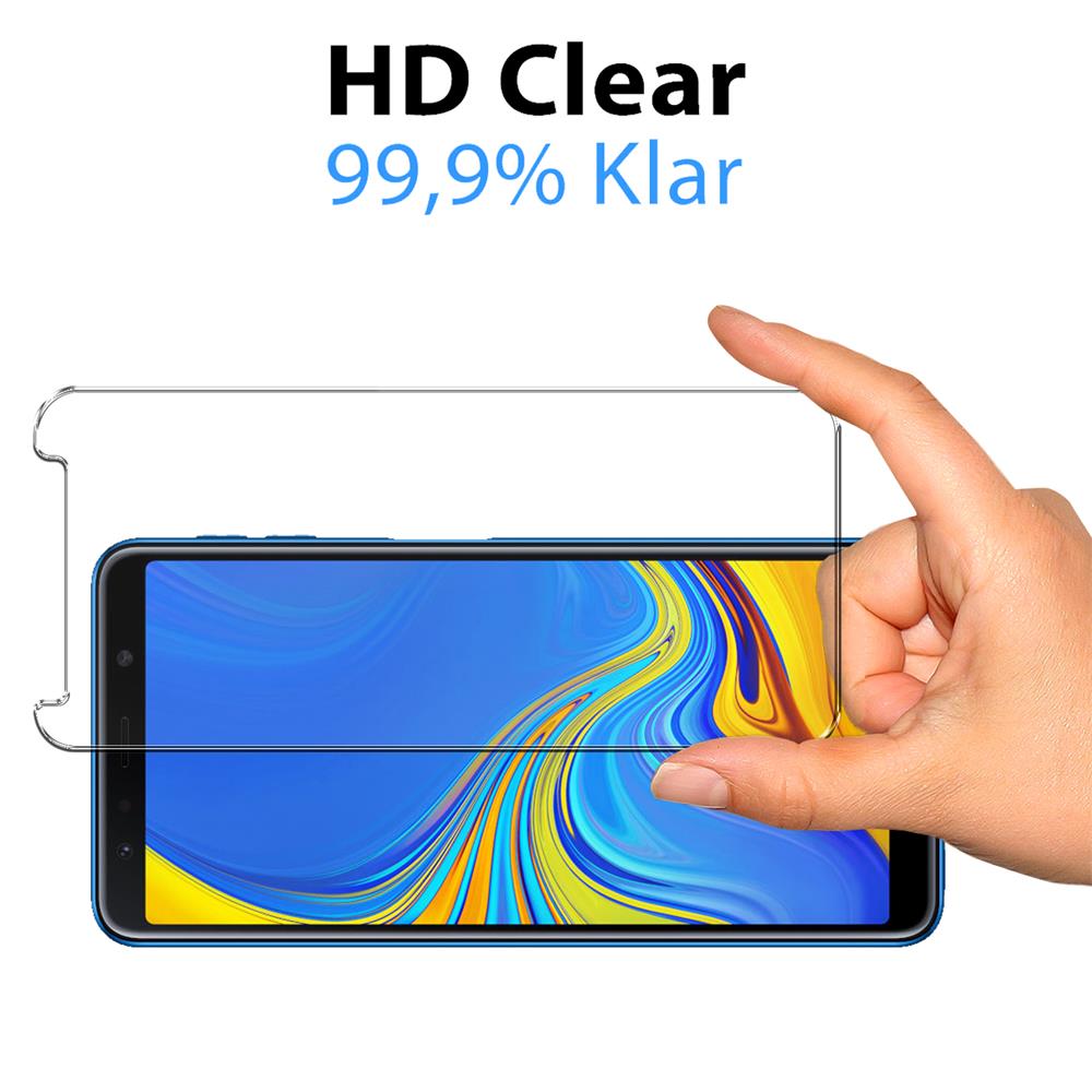 Glas 2in1 für Samsung Galaxy A7 2018