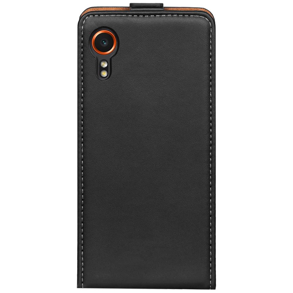 Basic Flip für Samsung Galaxy XCover 7 in Schwarz