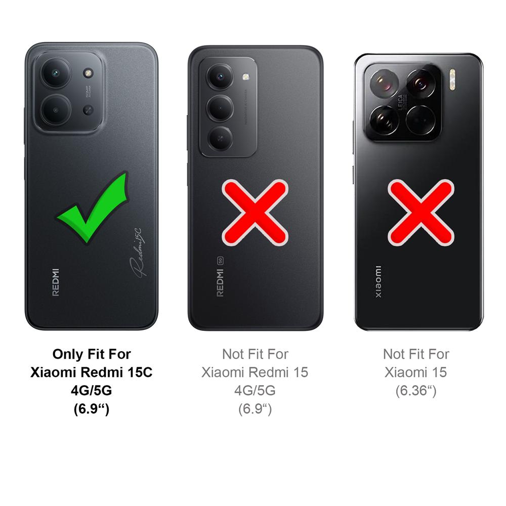 Zoya TPU für Xiaomi Redmi 15C in Schwarz