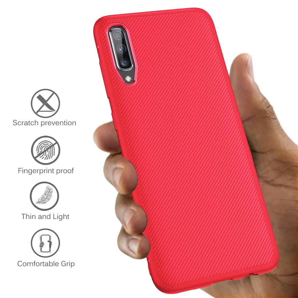Fancy Case für Samsung Galaxy A70 / A70s in Rot