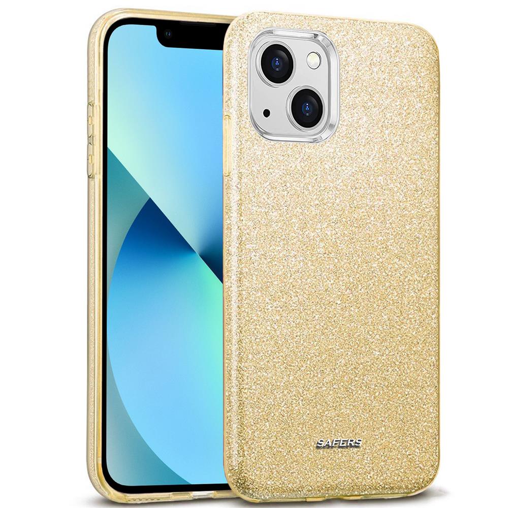 Shiny TPU für Apple iPhone 14 Plus in Gold