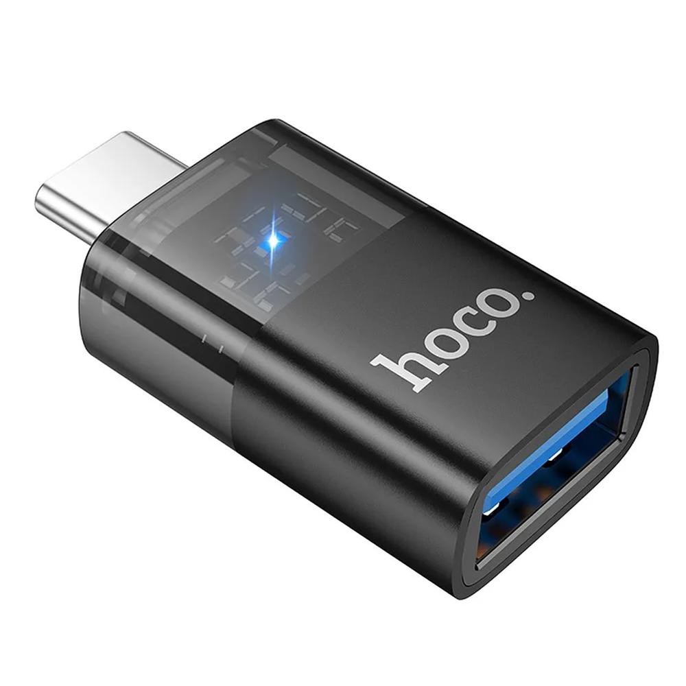Hoco UA36B USB-C auf USB-A OTG - Schwarz