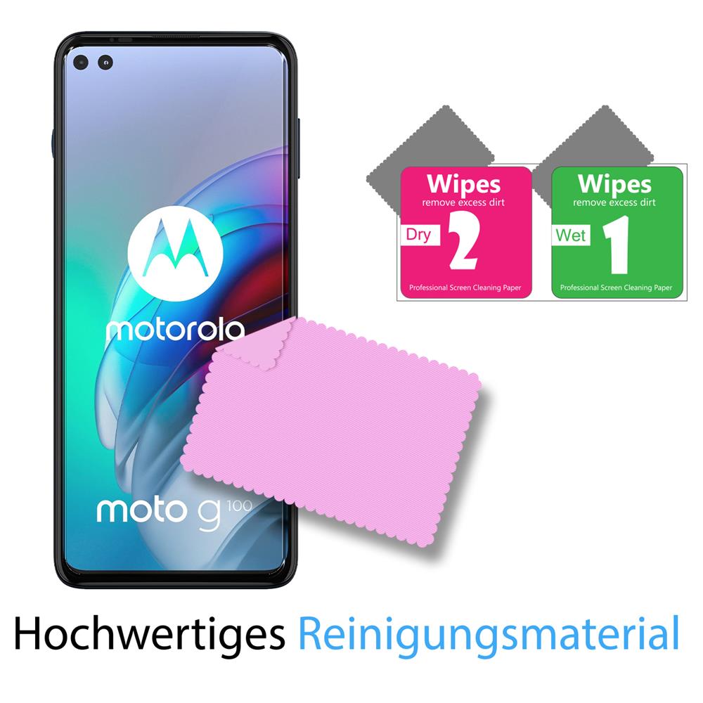 Glas 2in1 für Motorola Moto G100