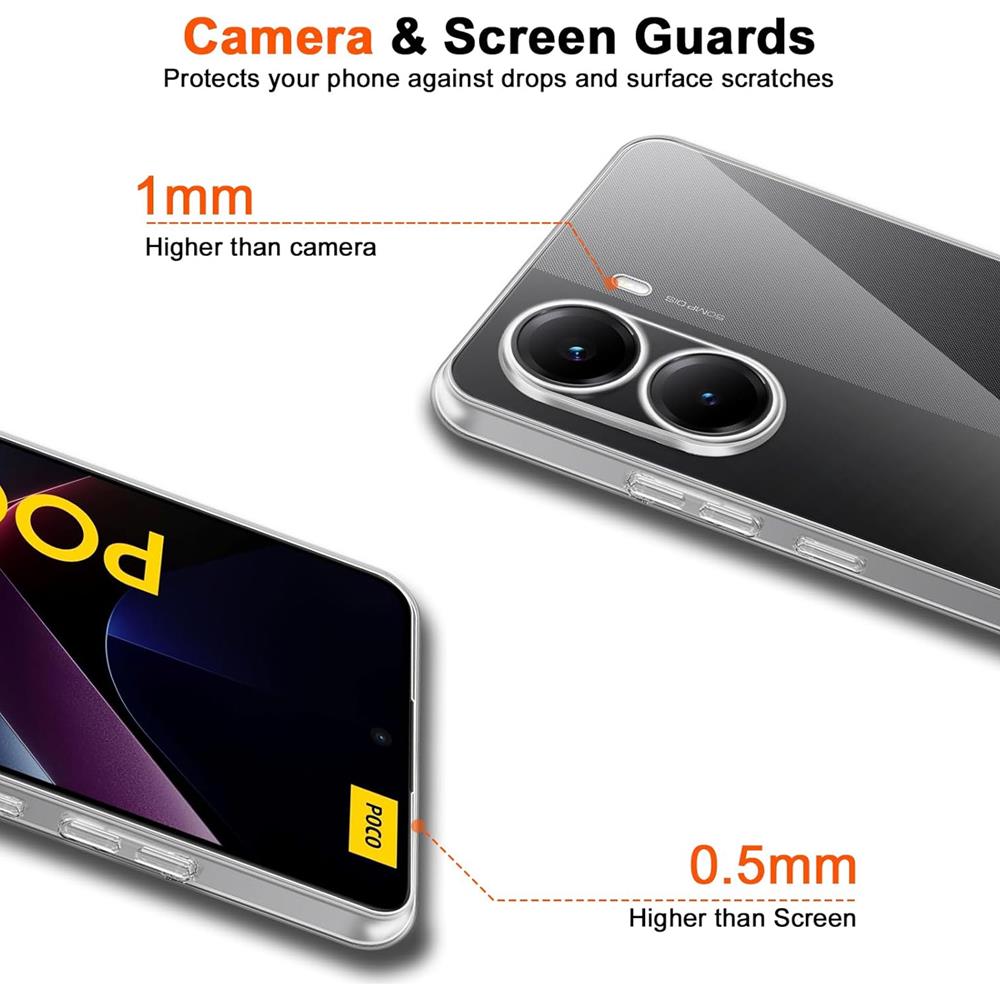 Zero für Xiaomi Poco X7 Pro in Transparent