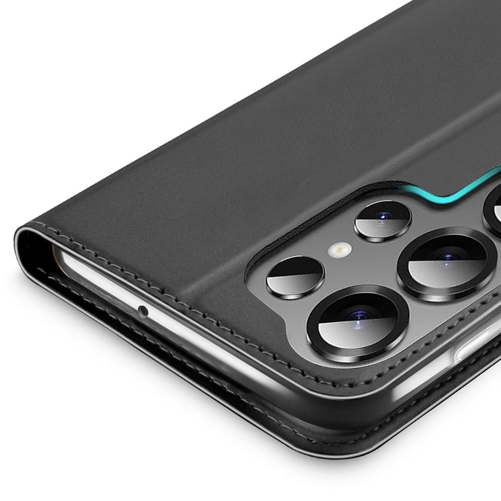 Electroplated Flip für Samsung Galaxy S25 Ultra in Schwarz