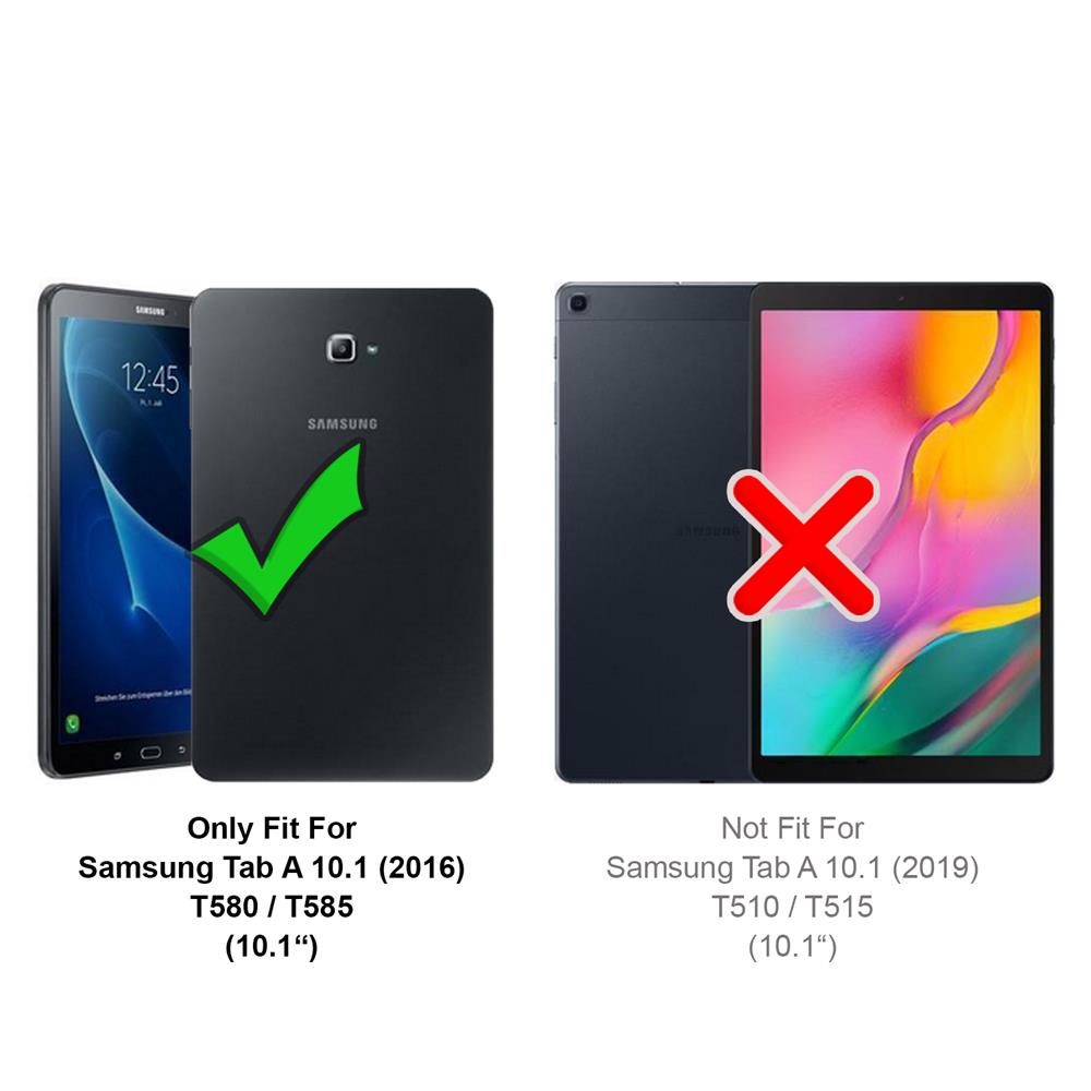 Outdoor Tab für Samsung Galaxy Tab A 10.1 2016 in Schwarz