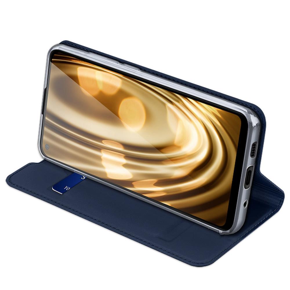 Electroplated Flip für Samsung Galaxy M11 in Blau