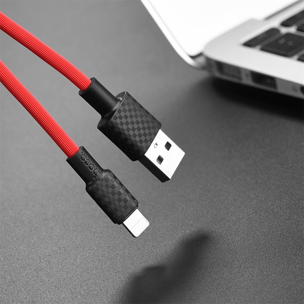 Hoco USB Kabel - X29 Lightning - 1M in Rot