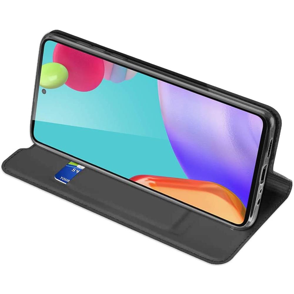 Electroplated Flip für Samsung Galaxy A72 in Schwarz