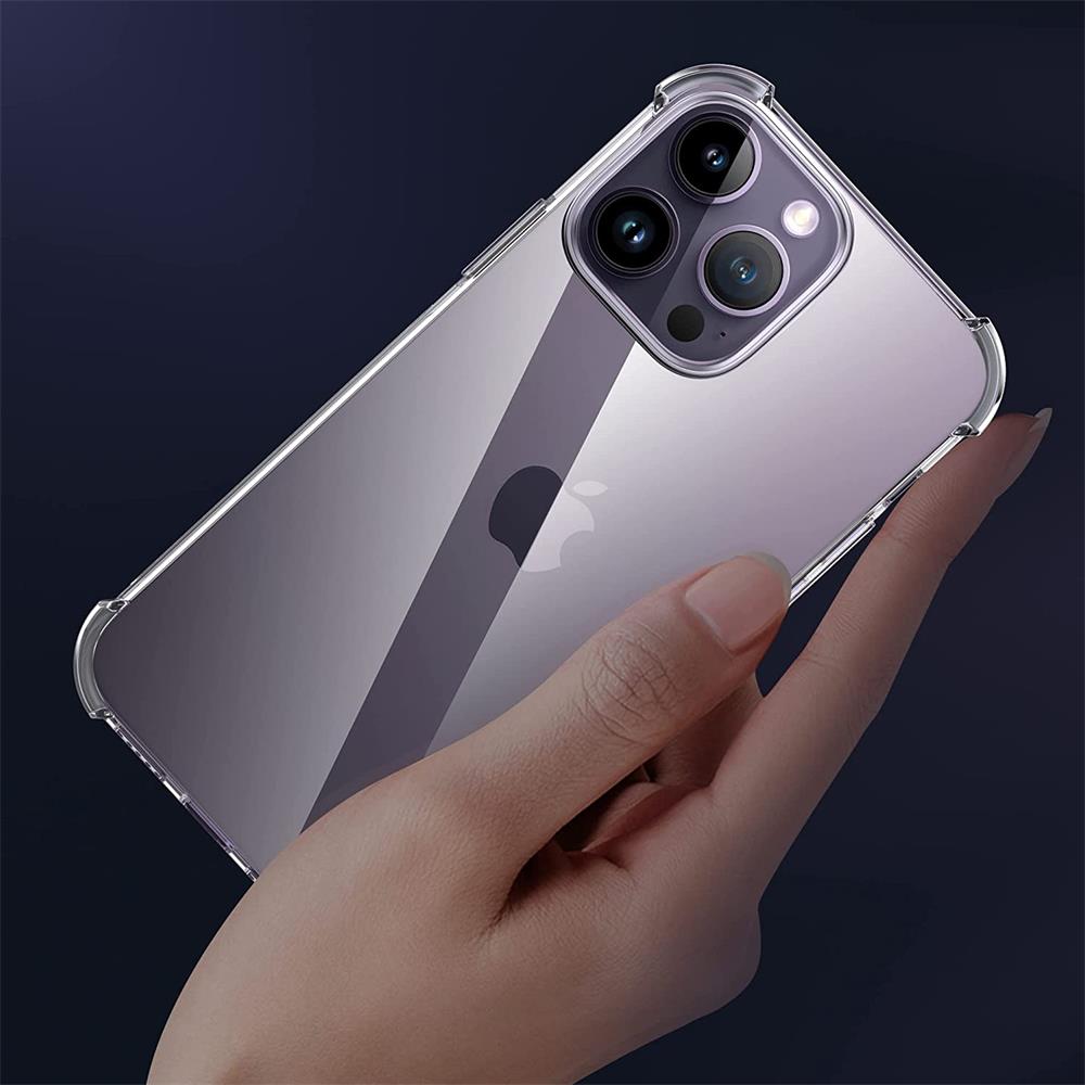 Rugged TPU für Apple iPhone 14 Pro Max in Transparent