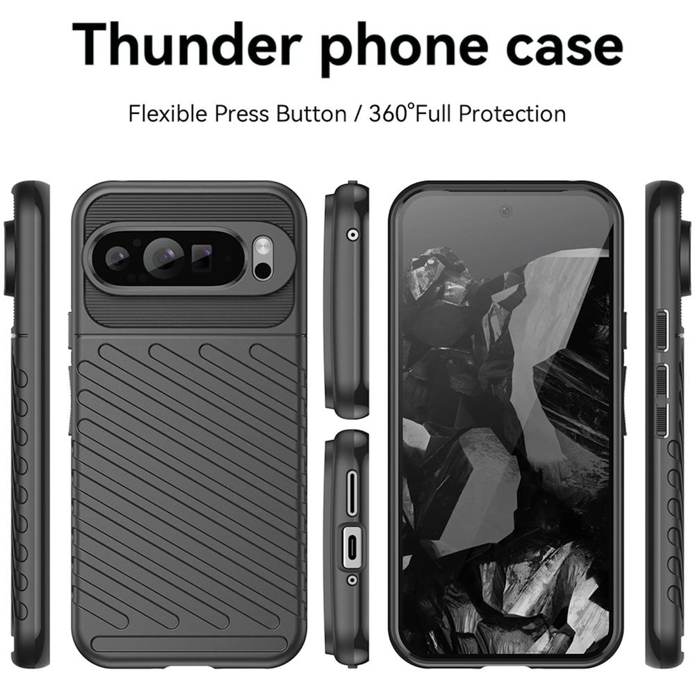 Thunder Case für Google Pixel 9 Pro XL in Schwarz
