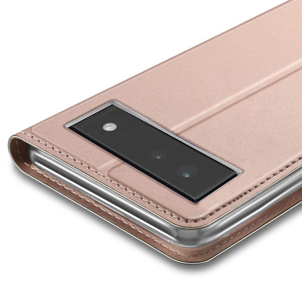 Electroplated Flip für Google Pixel 6a in Rosegold