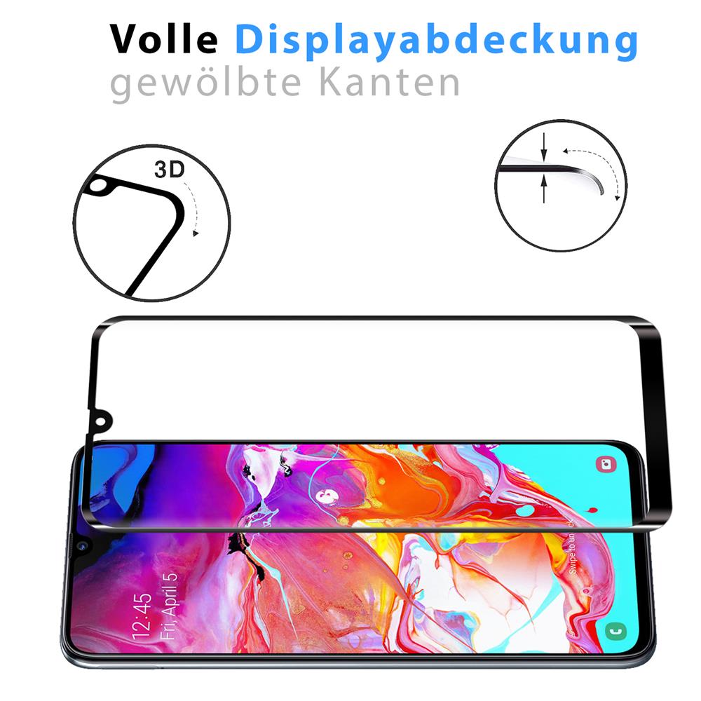 Fullscreen Glas für Samsung Galaxy A70 / A70s