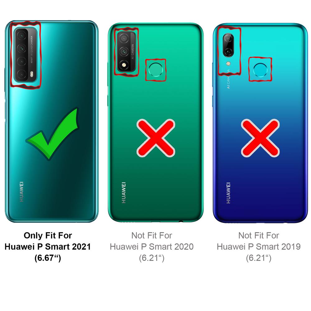 Rugged TPU für Huawei P Smart 2021 in Transparent