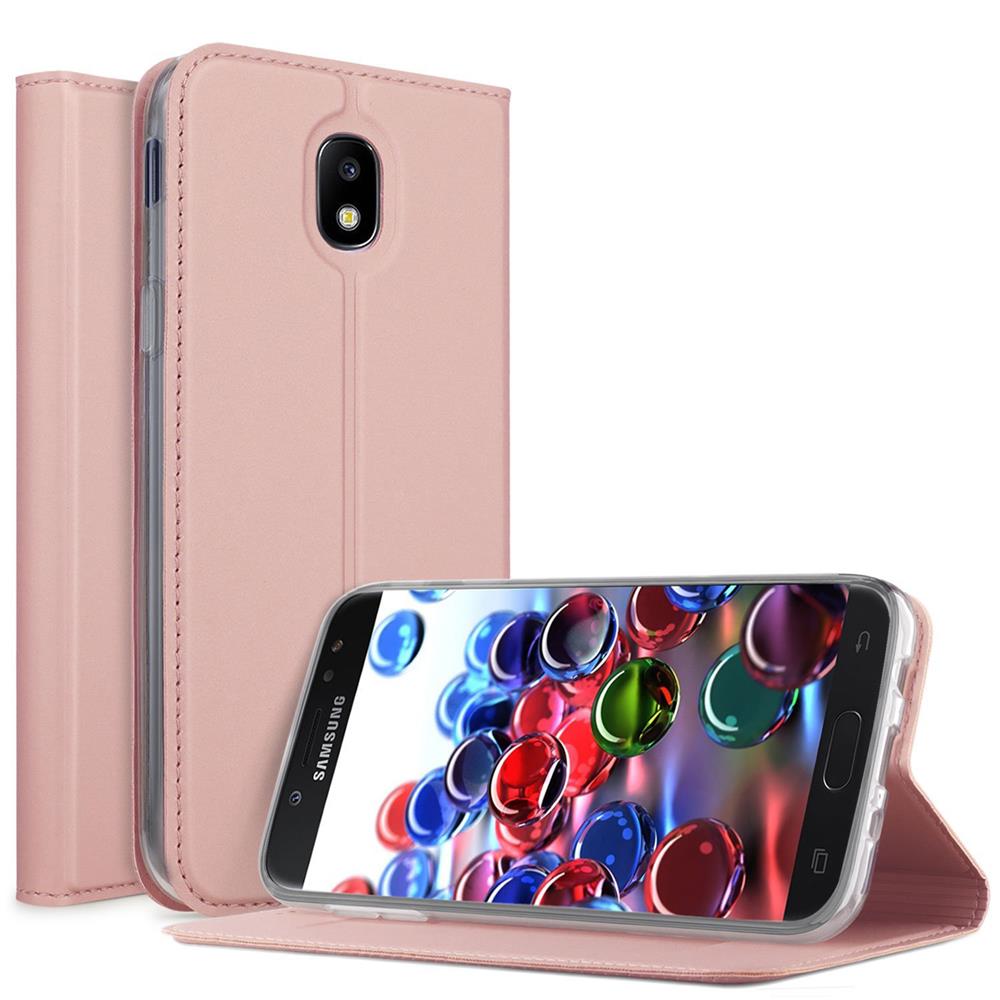 Electroplated Flip für Samsung Galaxy J7 2017 in Rosegold