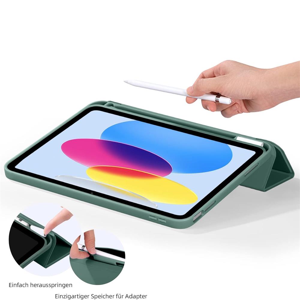 Smart Cover für Apple iPad Pro 13 2024 in Grün