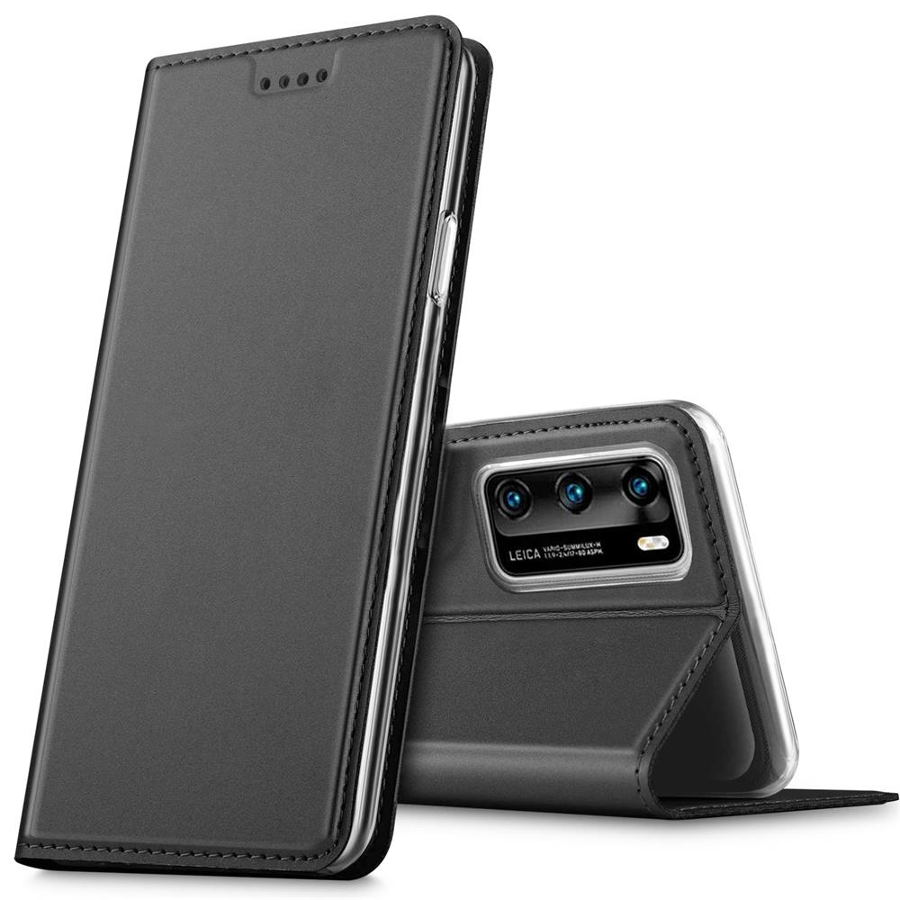 Electroplated Flip für Huawei P40 in Schwarz
