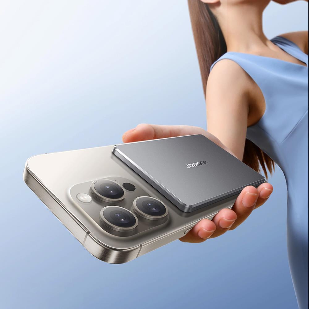 Power Bank - Joyroom - MagSafe JR-PBM0 - 5 000 mAh in Grau