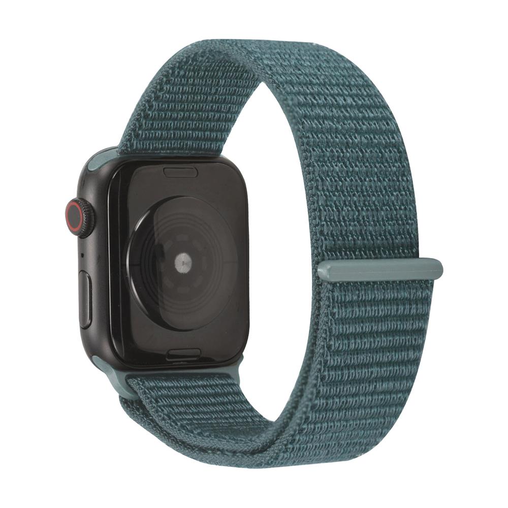 Fitnessarmband Nylon für Apple Watch 1-9 - 42/44/45 in Grün