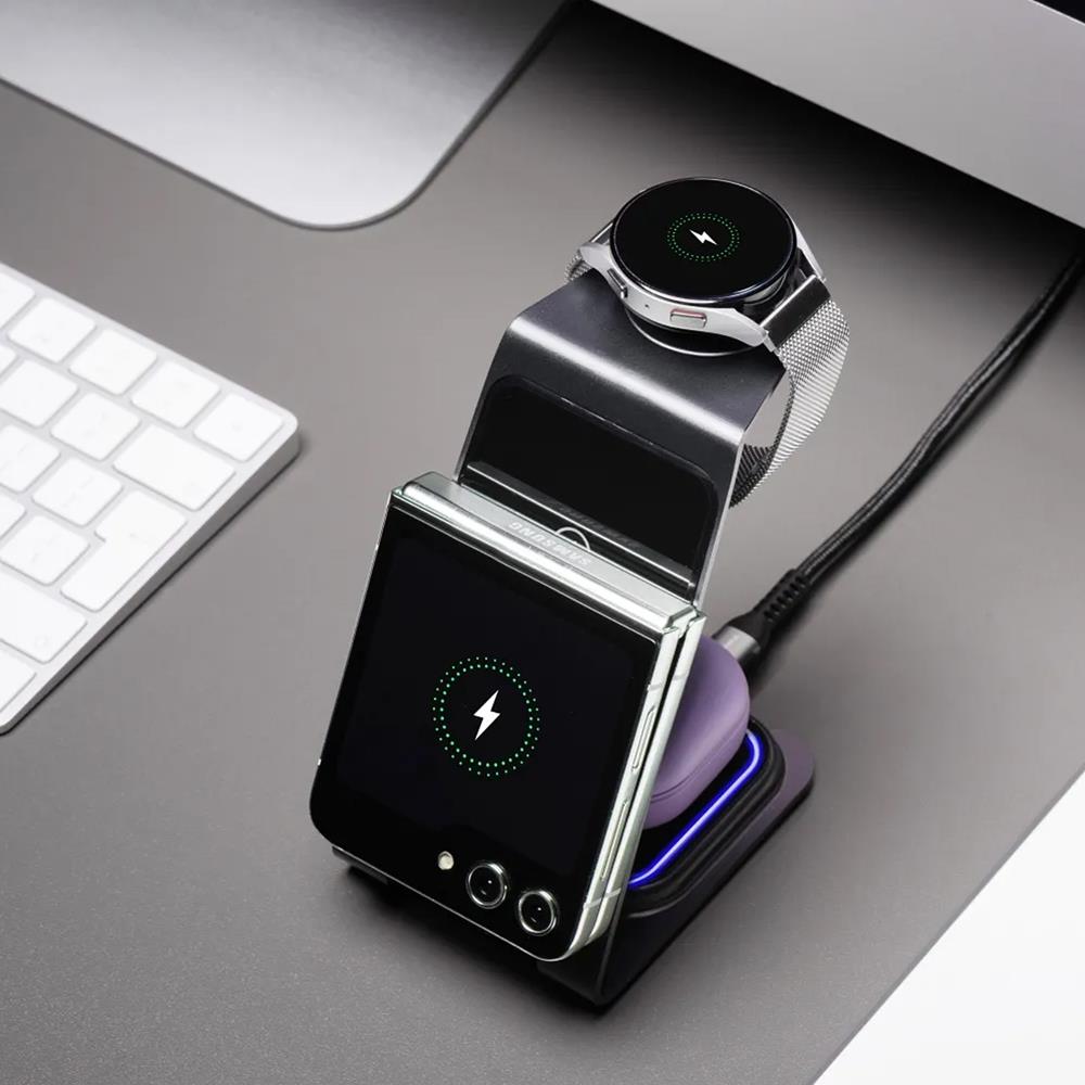 Ladestation 3in1 Forcell F-Energy - Apple/Samsung