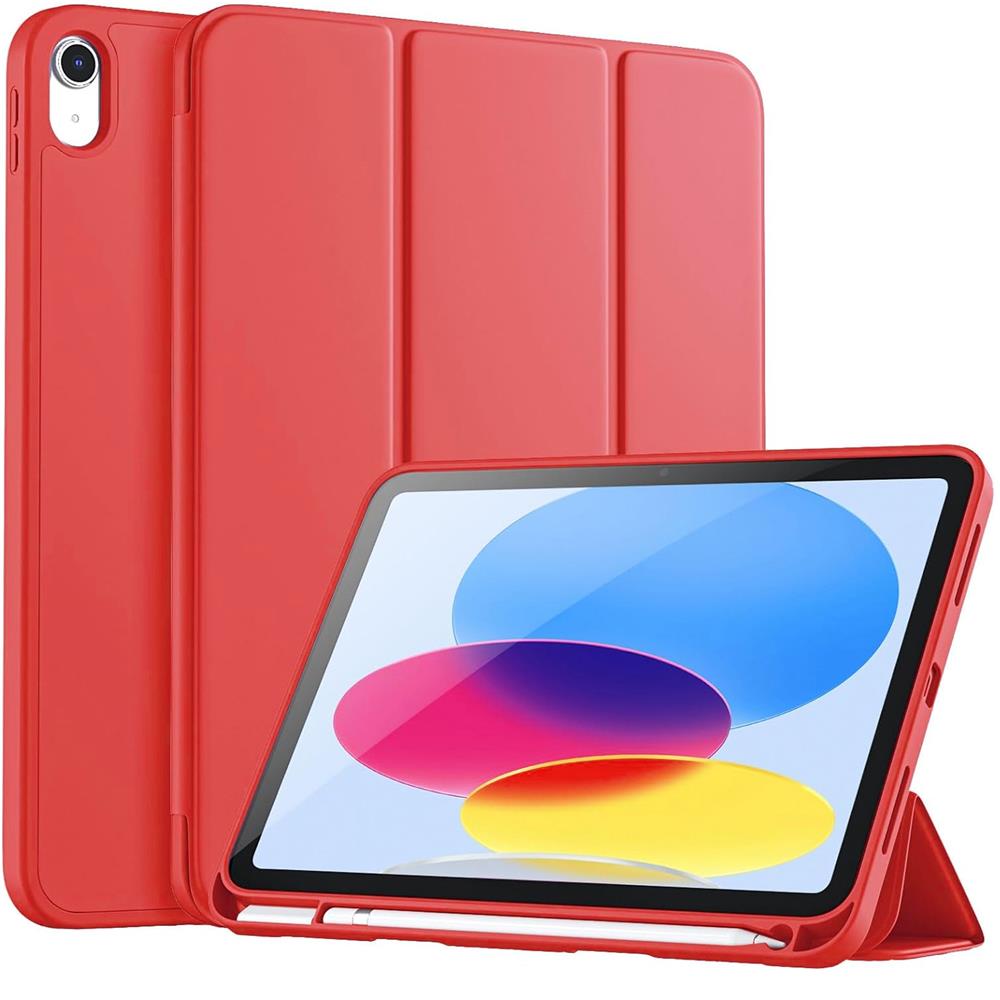 Smart Cover für Apple iPad 10.2 2019 in Rot Smart Cover für Apple iPad Pro 13 2024 in Rot