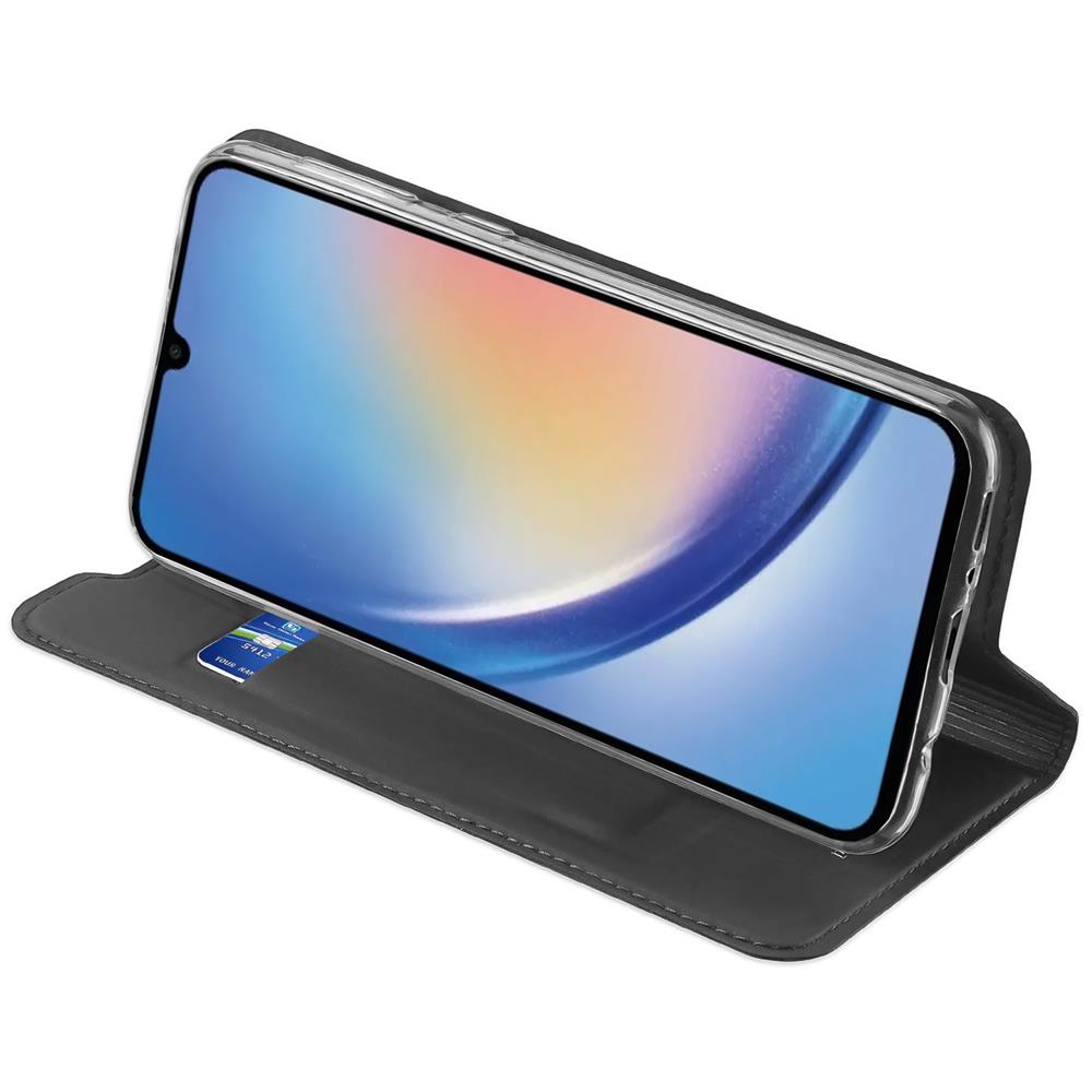 Electroplated Flip für Samsung Galaxy A55 5G in Schwarz