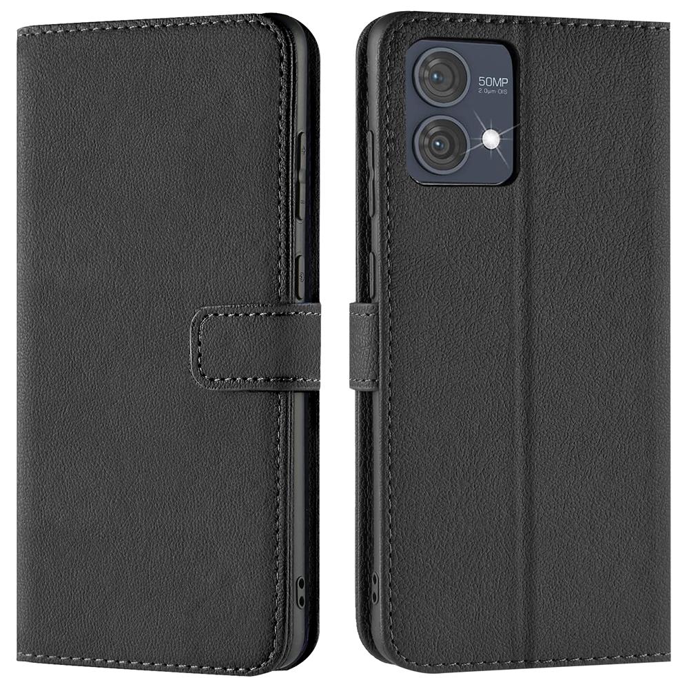 Basic Wallet für Motorola Moto G84 5G in Schwarz