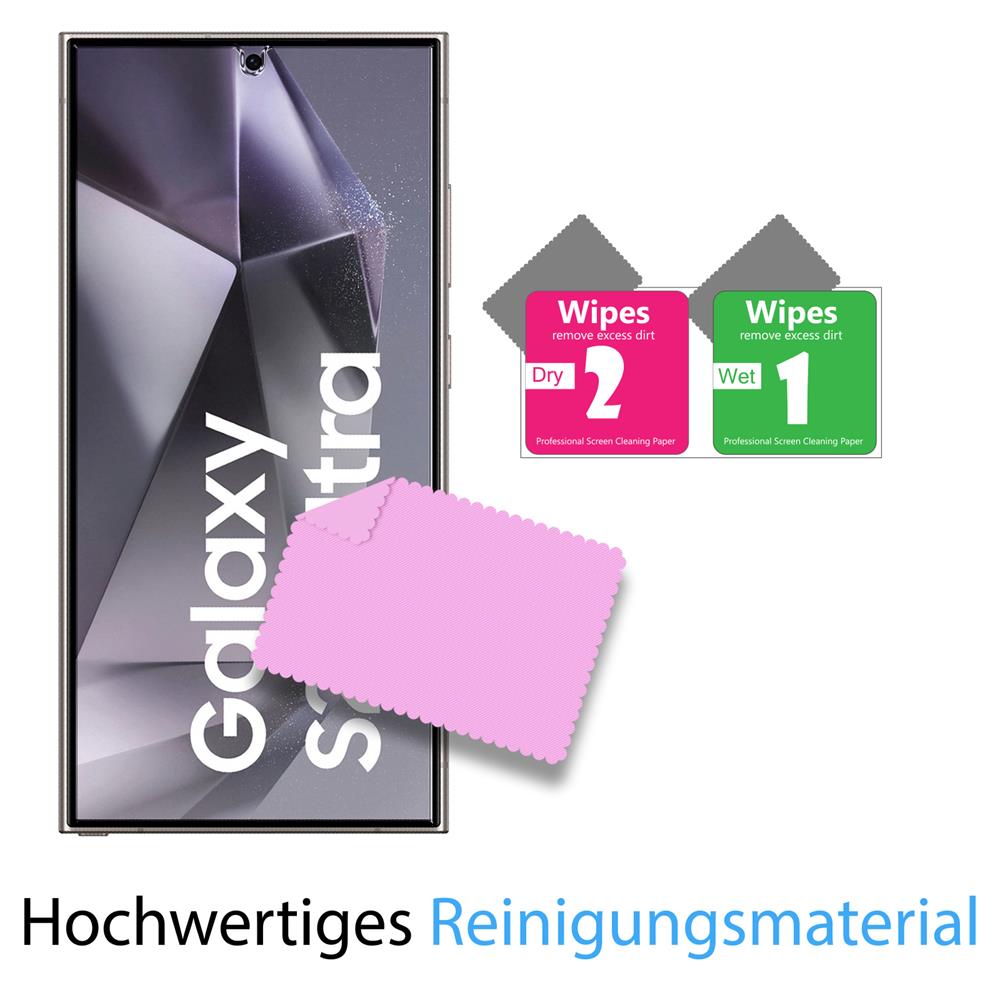 Glas 2in1 für Samsung Galaxy S24 Ultra