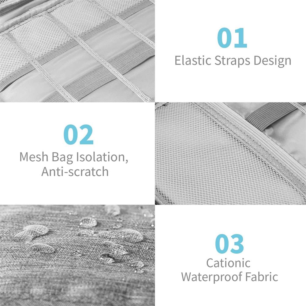 Reiseorganizer - Digital Bag in Grau