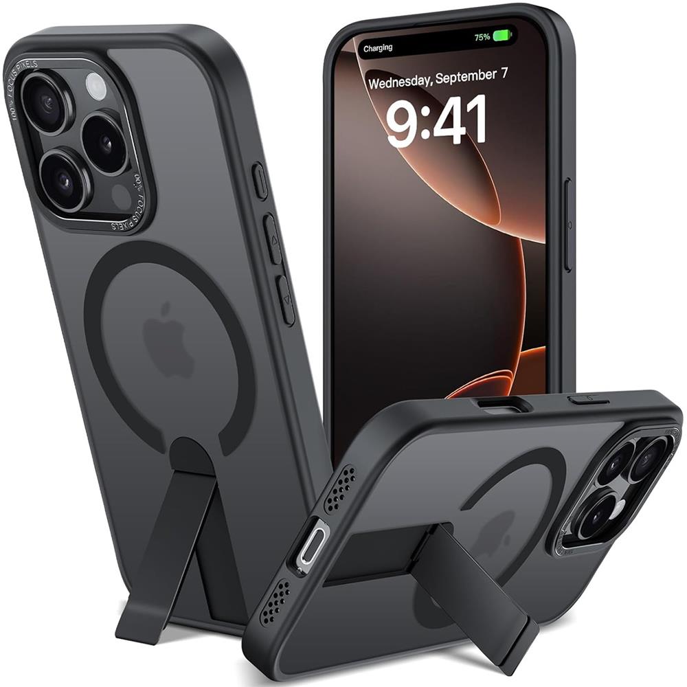 Kickstand TPU für iPhone 16e in Schwarz