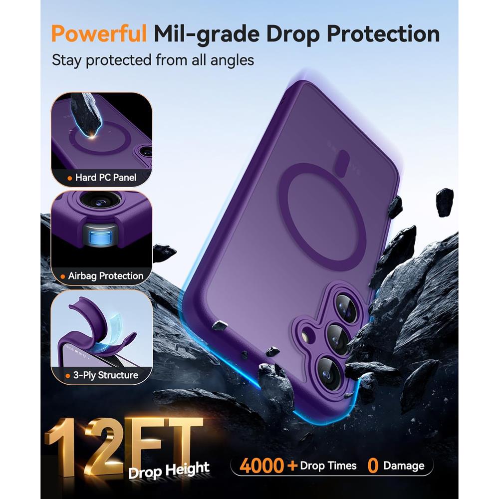 Zoya TPU für Samsung Galaxy S25 Ultra in Lila