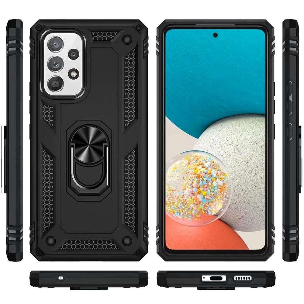 Army Case für Samsung Galaxy A23 5G in Schwarz