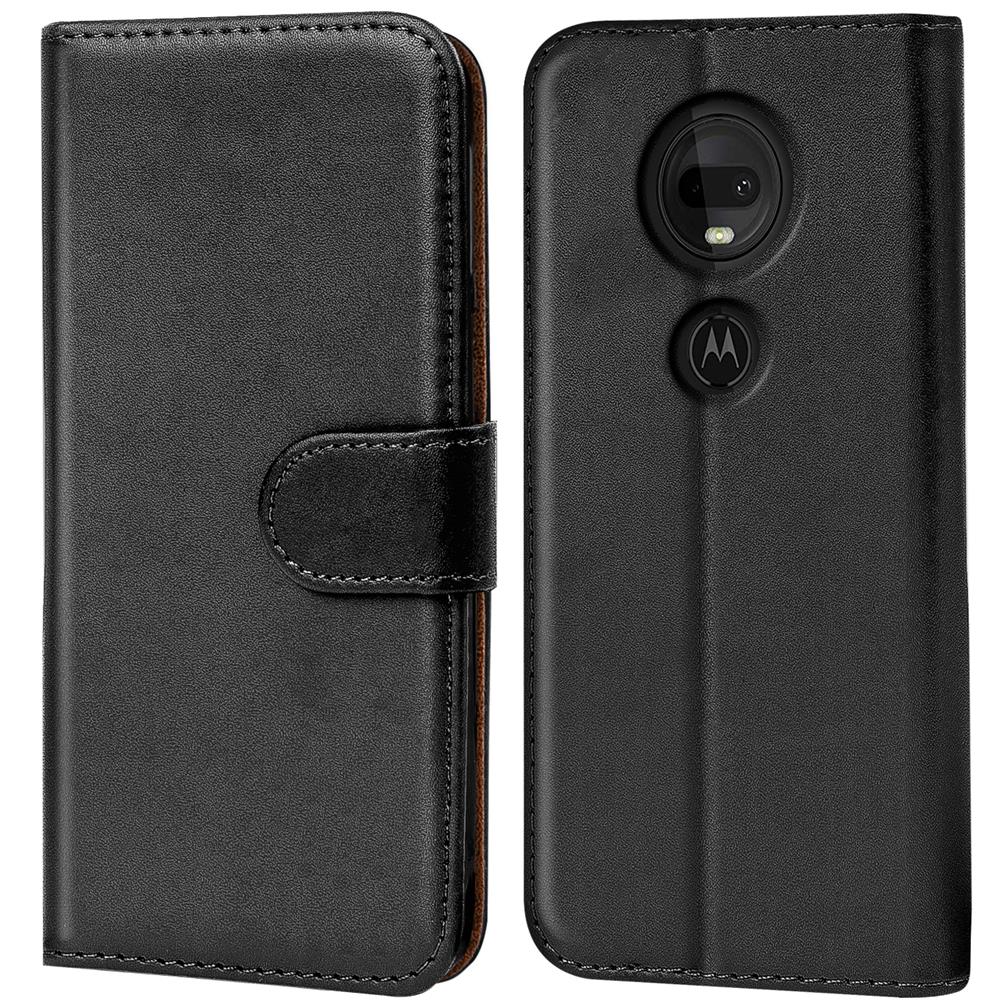 Basic Wallet für Motorola Moto G7 Power in Schwarz