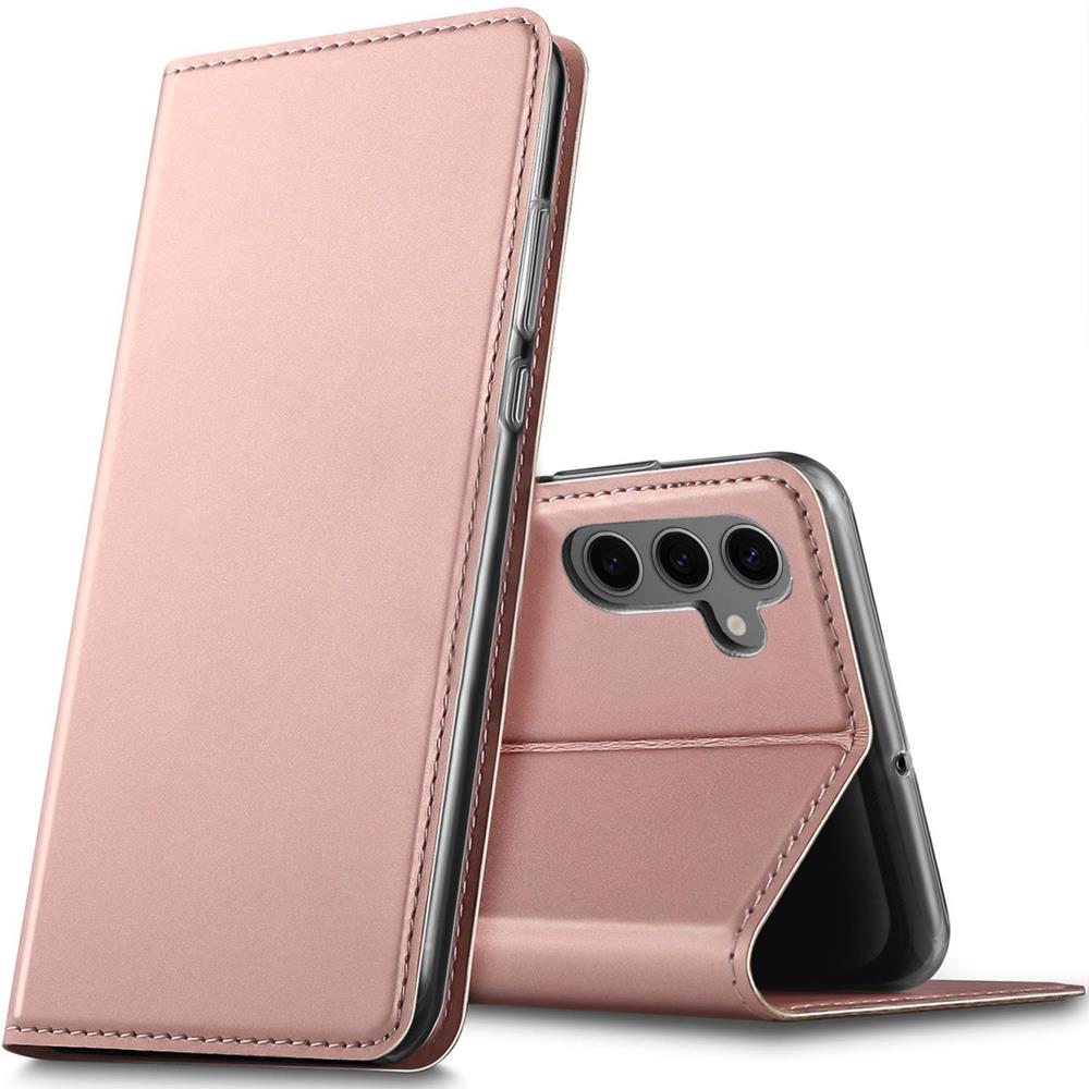 Electroplated Flip für Samsung Galaxy S24 FE in Rosegold