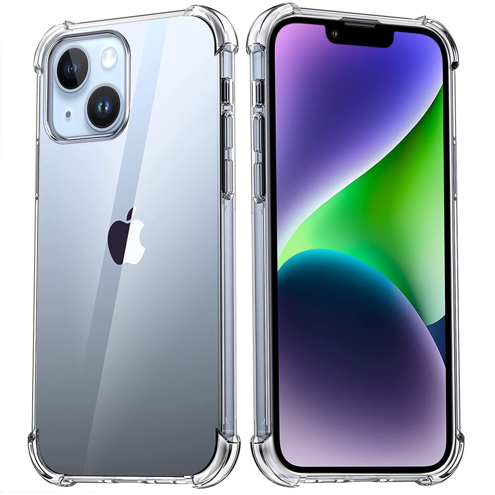Rugged TPU für Apple iPhone 14 Plus in Transparent