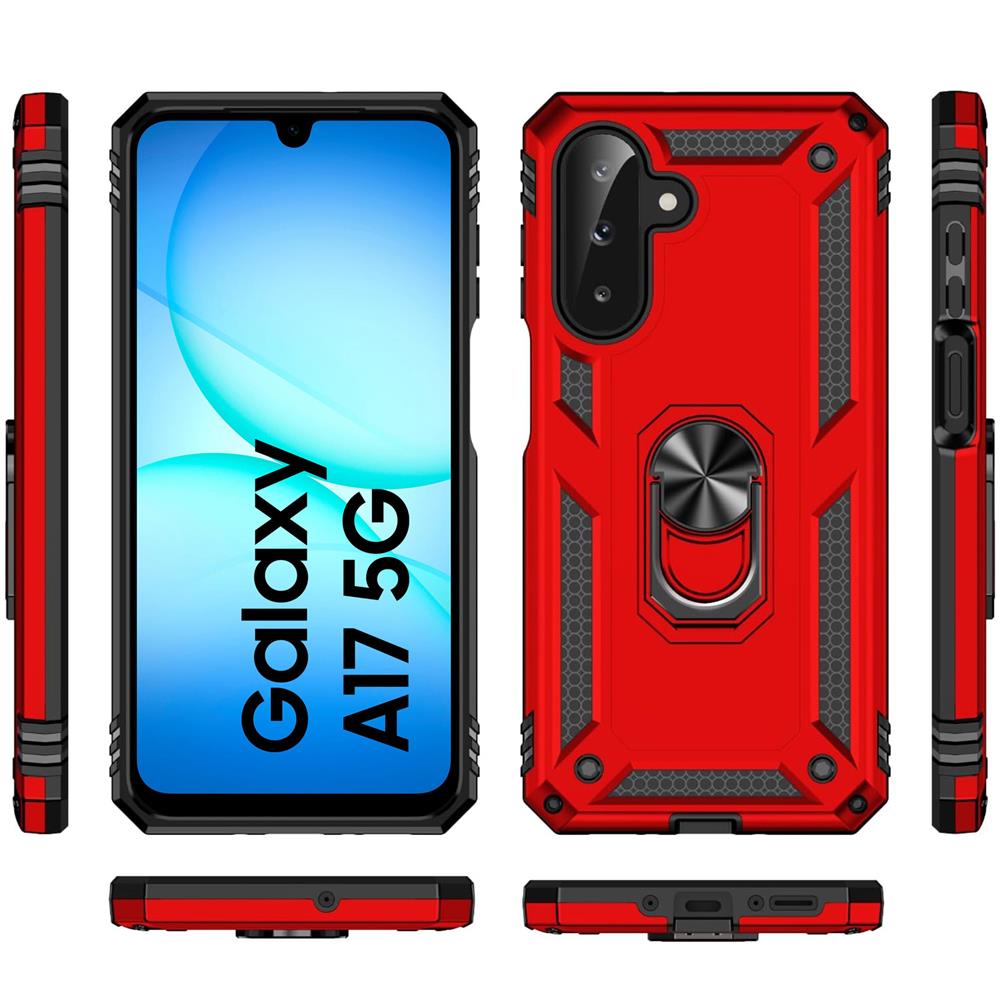 Army Case für Samsung Galaxy A17 5G in Rot