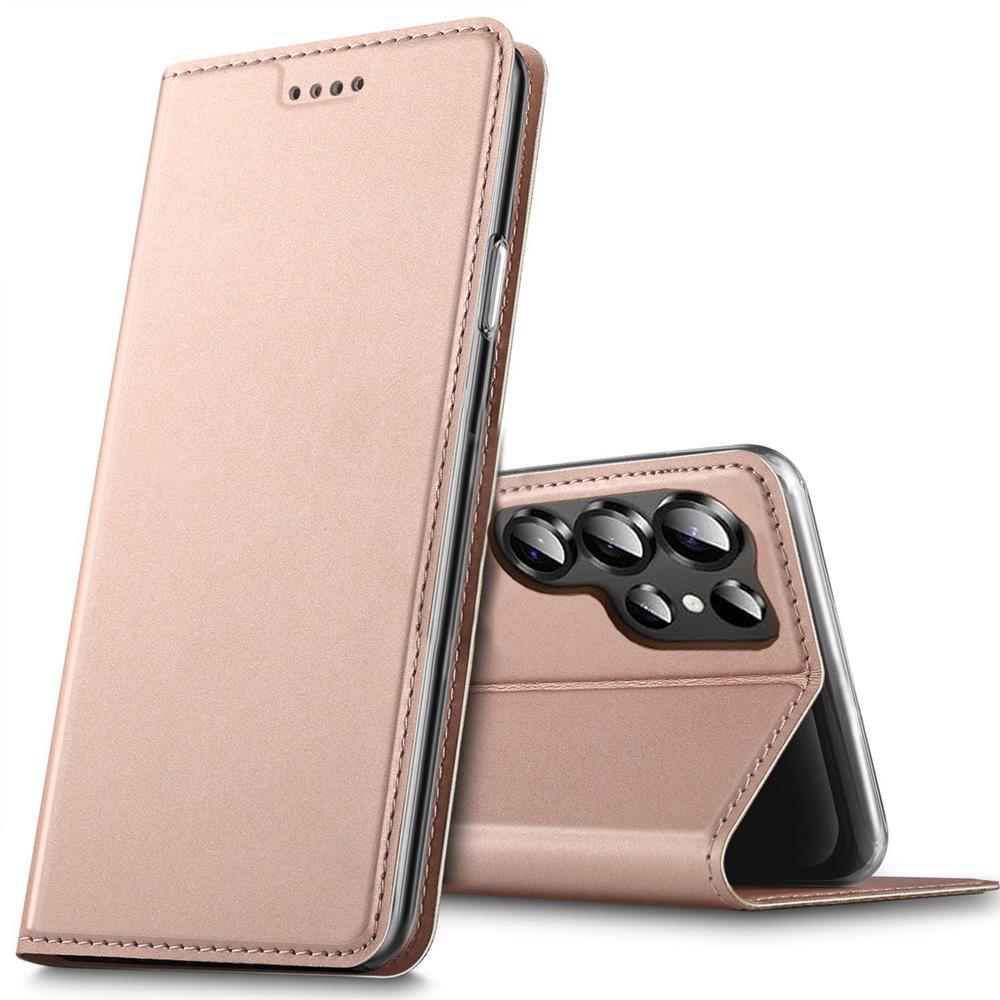 Electroplated Flip für Samsung Galaxy S25 Ultra in Rosegold