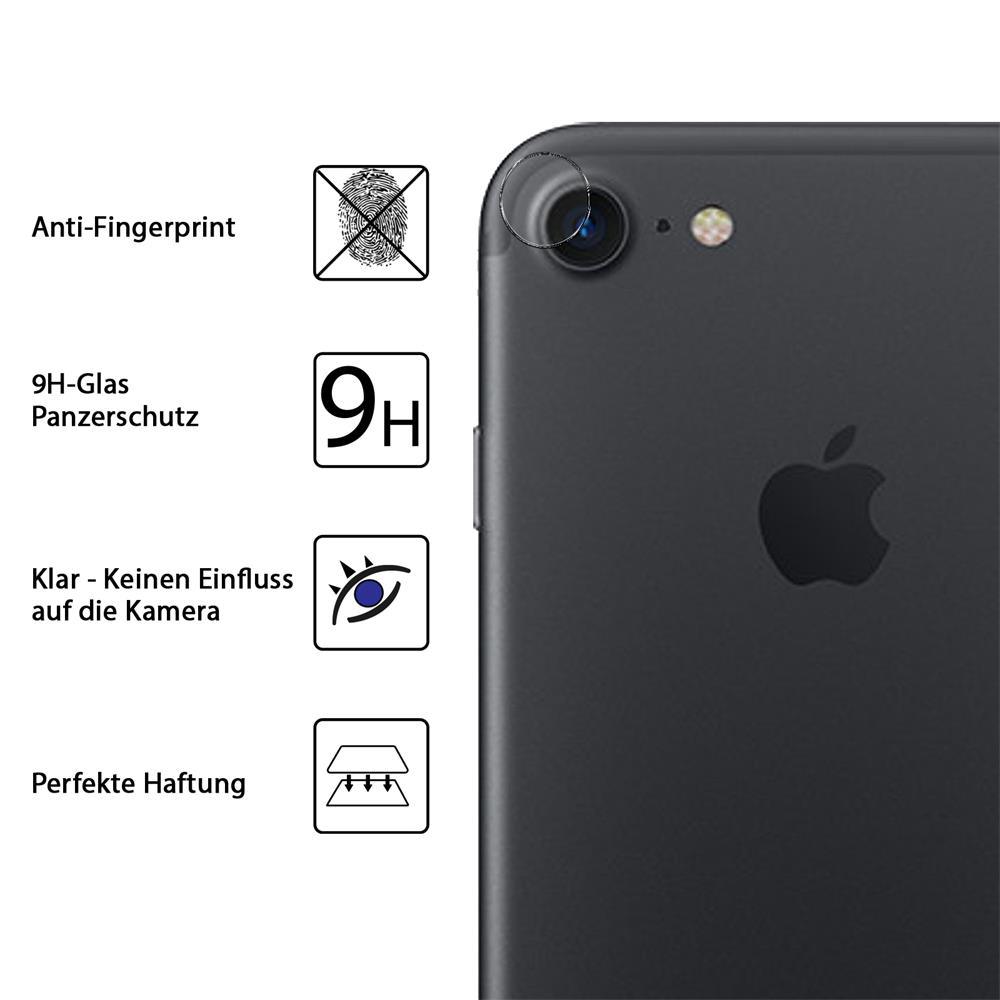 4in1 Glas Set für Apple iPhone 7 / 8 / SE2