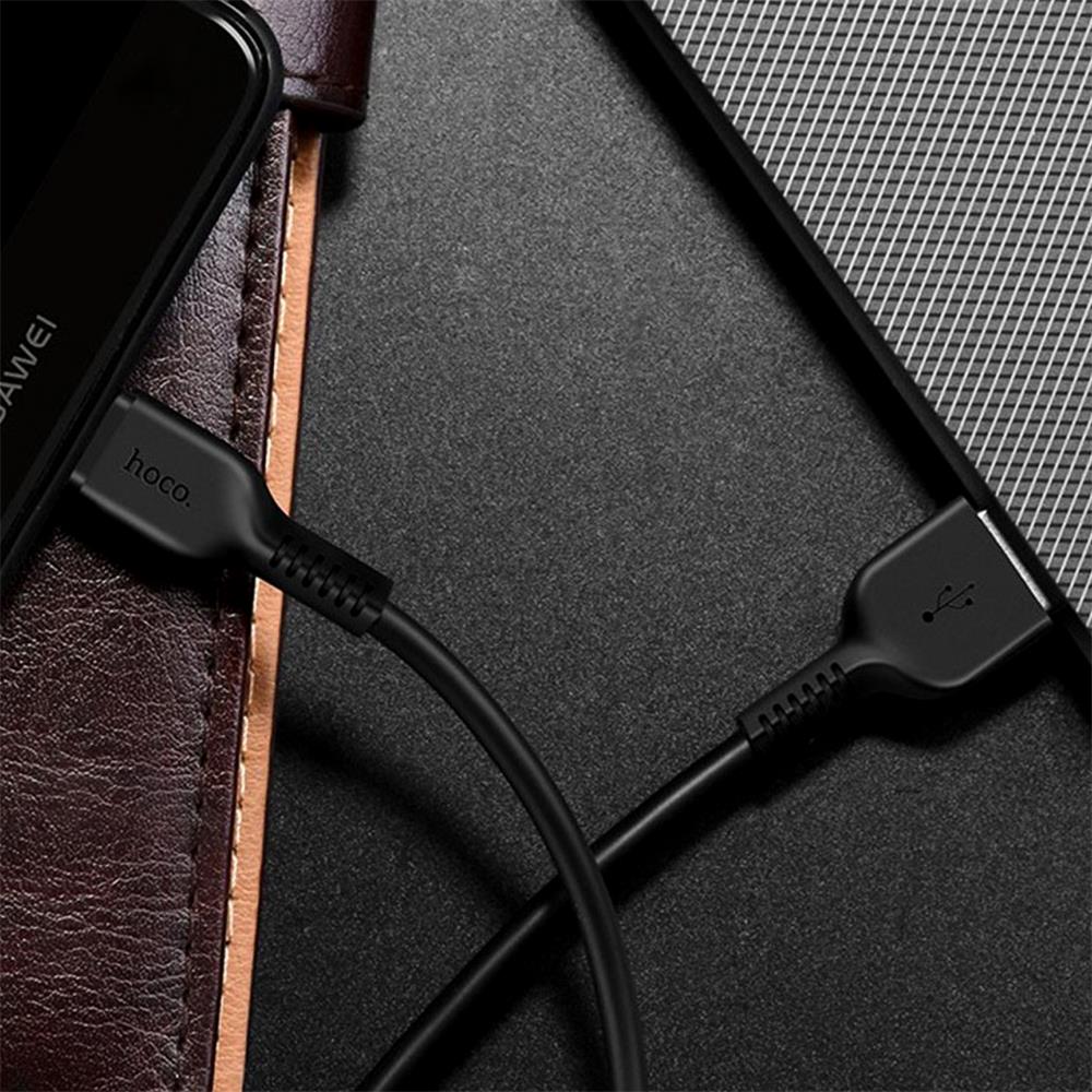 Hoco USB Kabel - X20 Type C - 3M in Schwarz