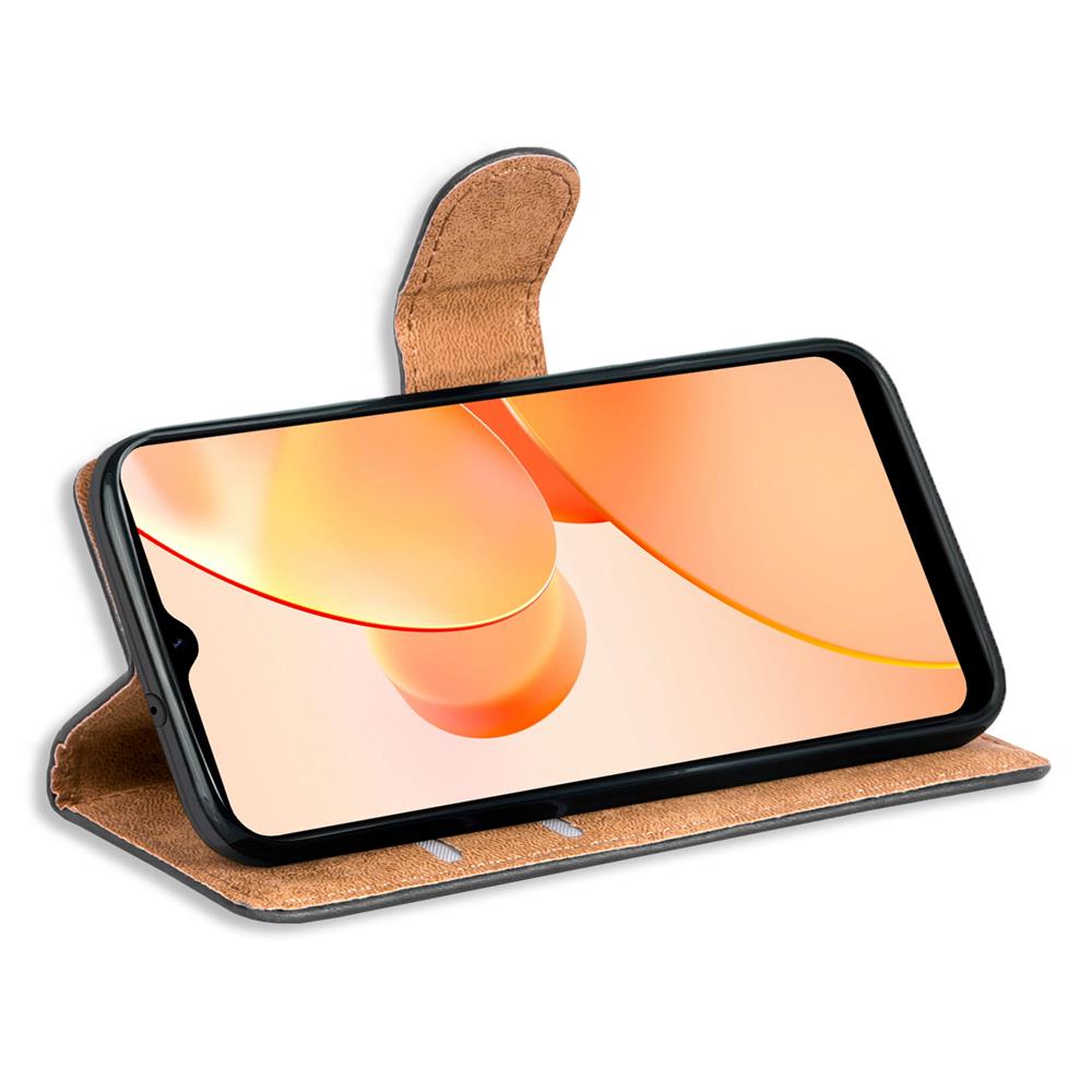 Basic Wallet für Realme C31 in Schwarz