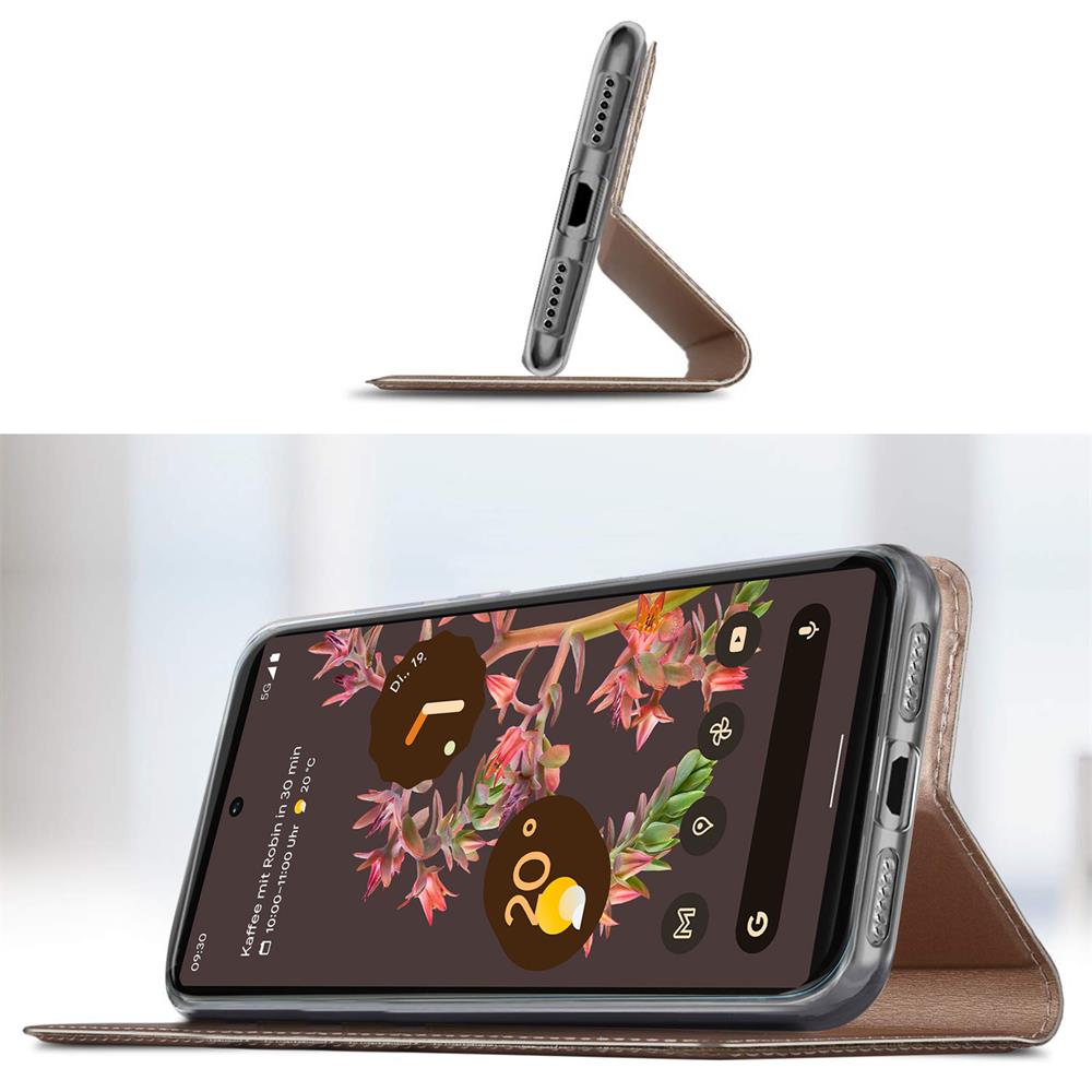 Electroplated Flip für Google Pixel 8a in Rosegold