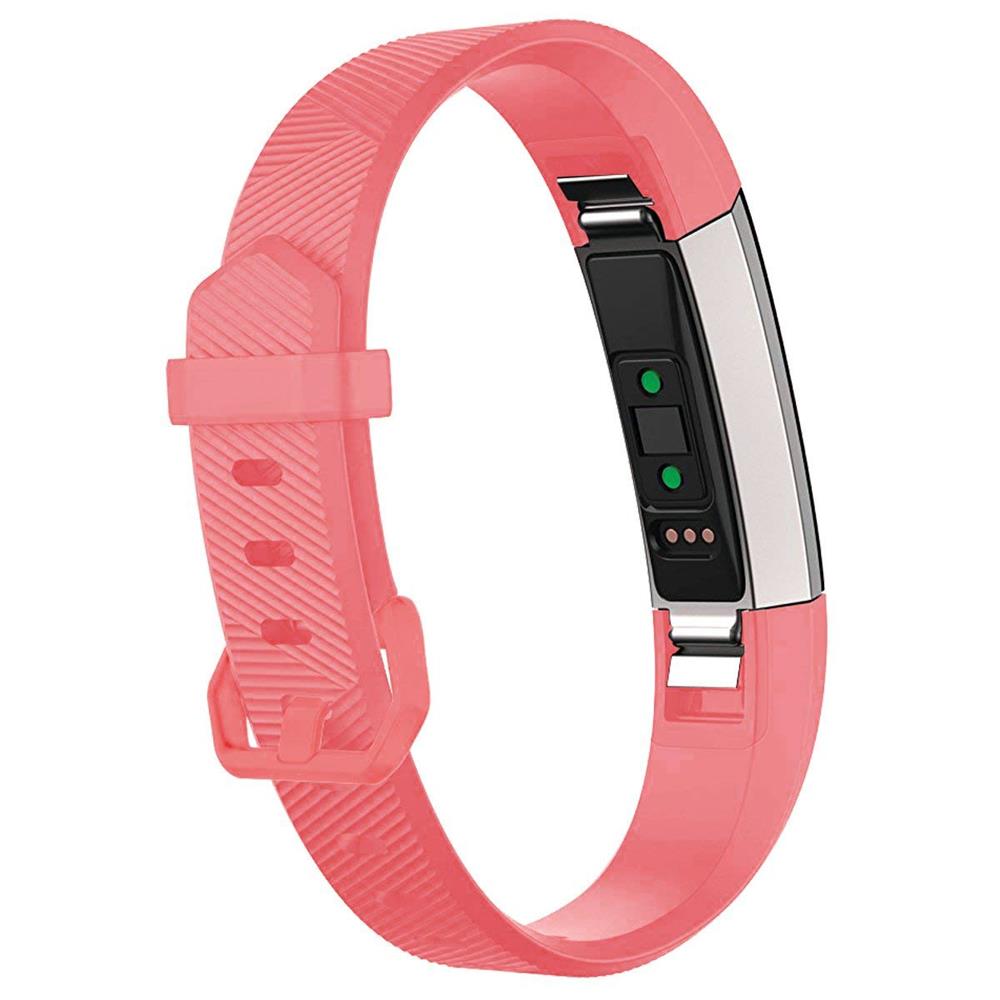 Fitnessarmband TPU für Fitbit Alta / HR - Größe S in Pink