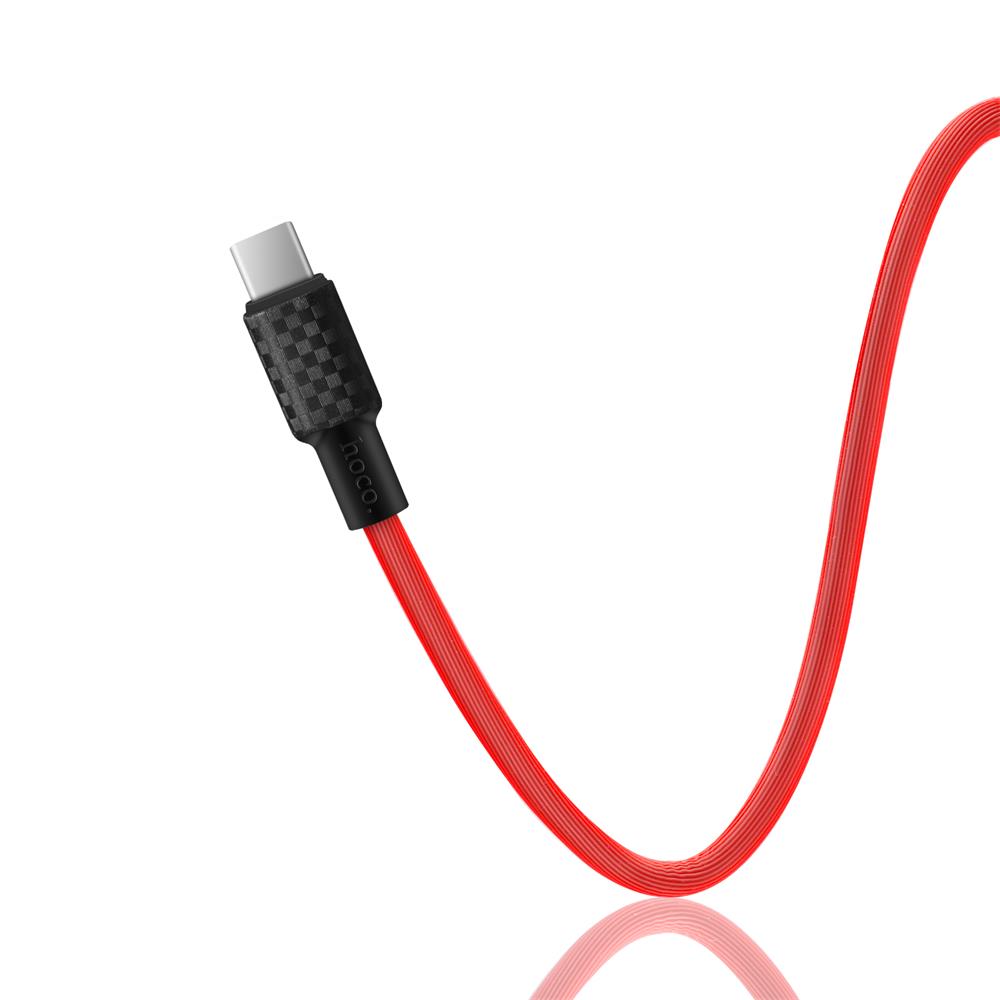 Hoco USB Kabel - X29 Typ C - 1M in Rot