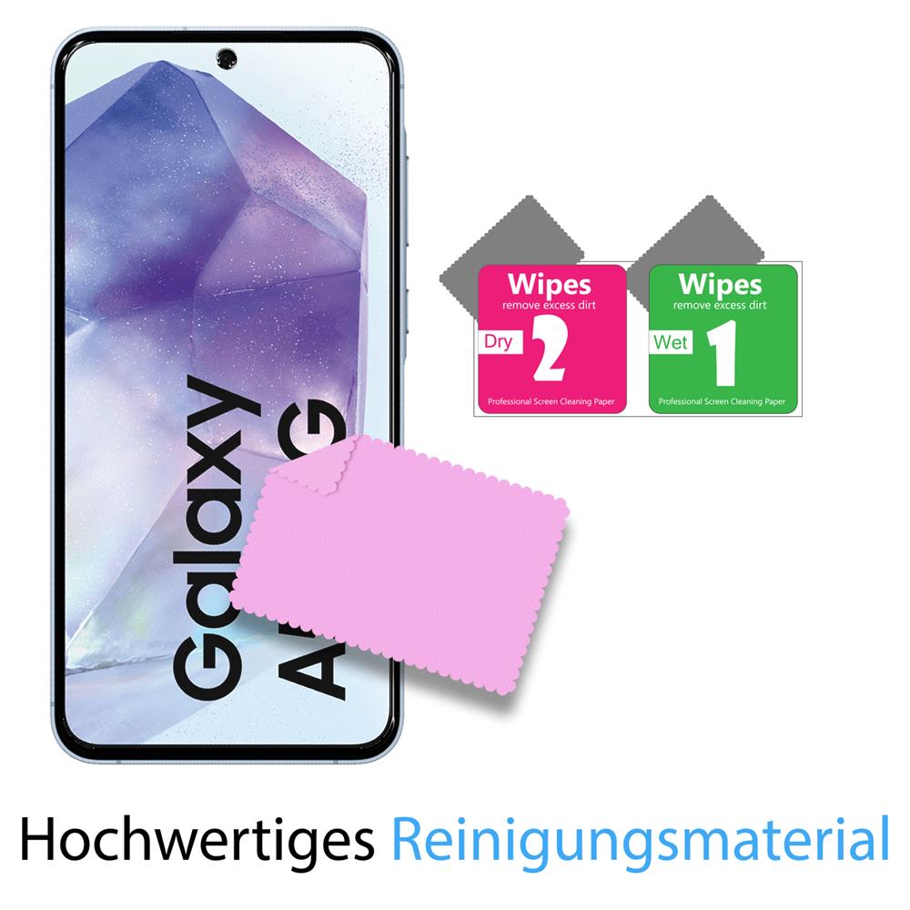 Glas 2in1 für Samsung Galaxy A55 5G