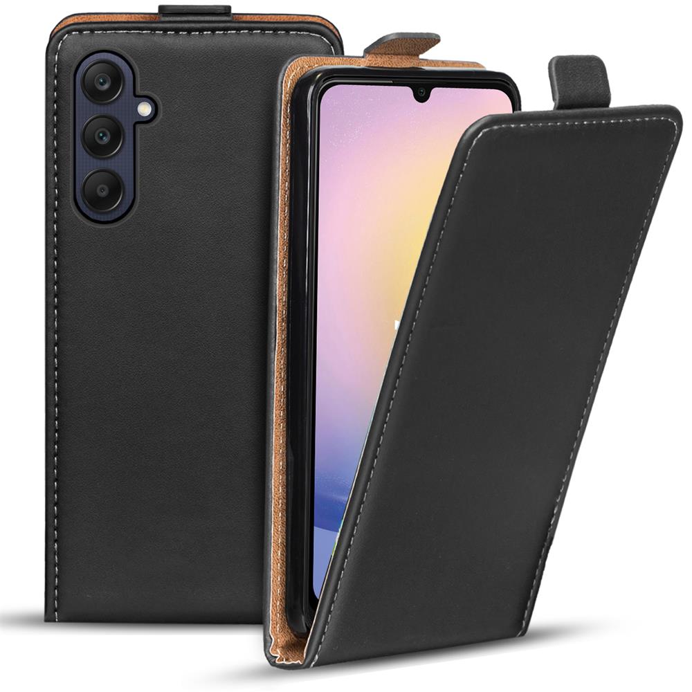 Basic Flip für Samsung Galaxy A25 5G in Schwarz