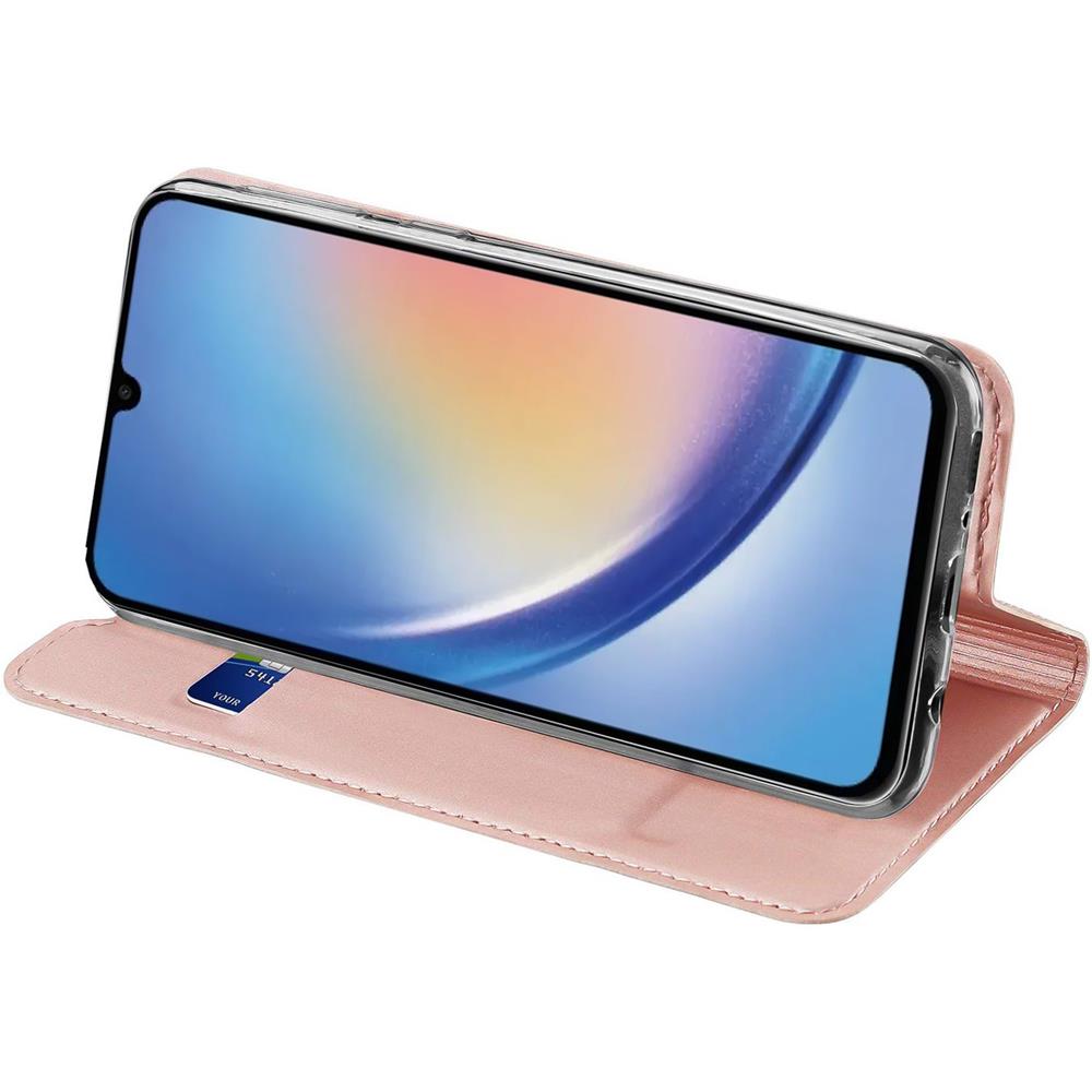 Electroplated Flip für Samsung Galaxy A17 5G in Rosegold