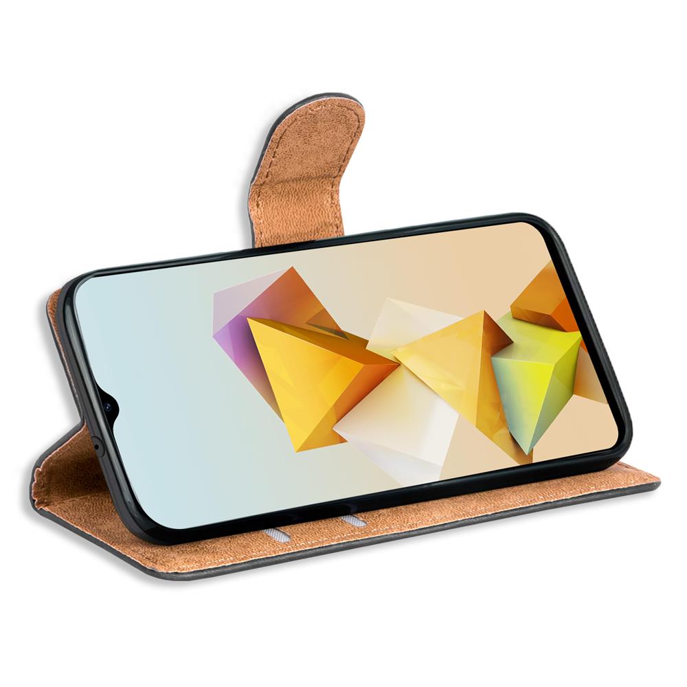 Basic Wallet für ZTE Blade A73 5G in Schwarz