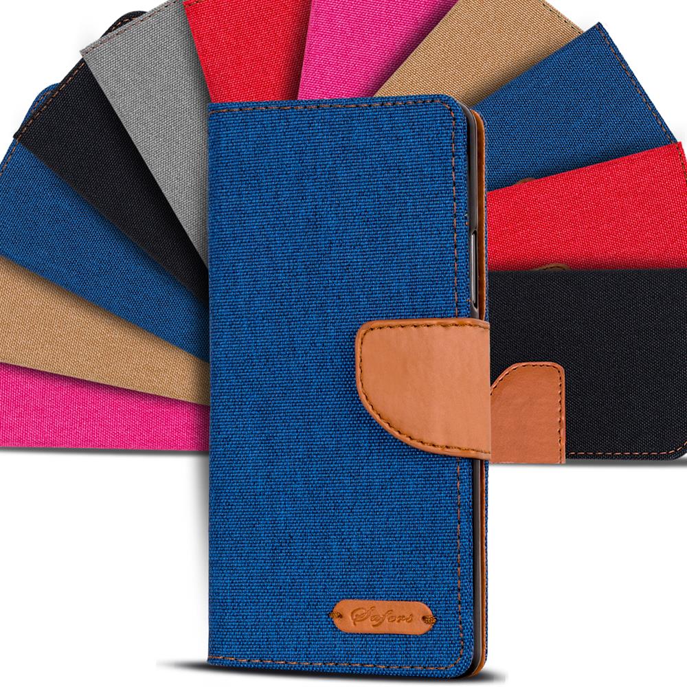 Textil Wallet für Wiko Tommy