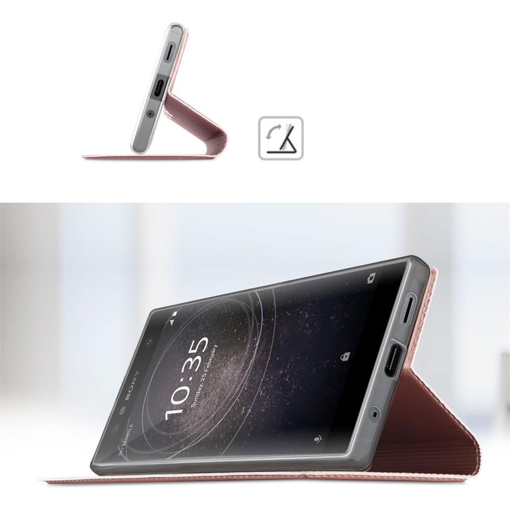 Electroplated Flip für Sony Xperia XA2 in Rosegold
